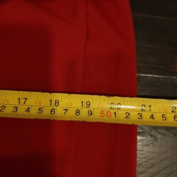 Evan Picone Ponte Faux Wrap Dress Pleated Gathered Cap Sleeve Surplice - Picture 12 of 14